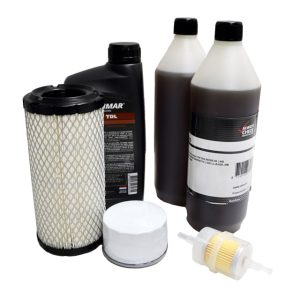 Servicekit: Luft-, Olje-, bränslefilter, växellådsolja/ motorolja / Lombardini ACT