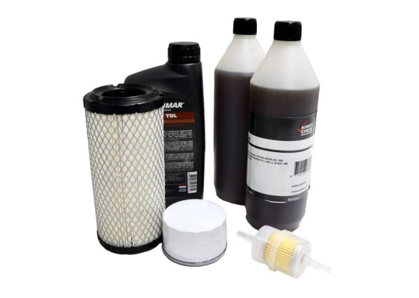 Servicekit: Luft-, Olje-, bränslefilter, växellådsolja/ motorolja / Lombardini ACT
