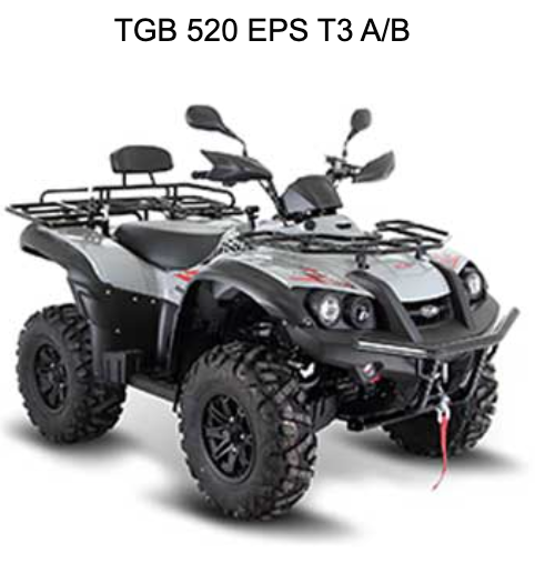 TGB 520 EPS T3 A/B