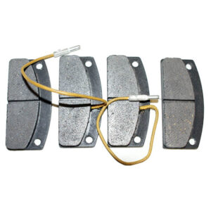 BROMSBELÄGG fram 25 mm / Aixam / Microcar /  Ligier / JDM / Grecav / Chatenet
